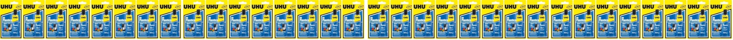 Uhu All Plastics Adhesive, Special Repair And Model Making Glue, 33 Ml, Tube, Transparent