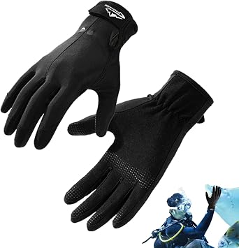 Diving Gloves for Men | Surf Gloves,Thick Palm and Fingertips,Professional Waterproof Diving Sea Gloves Sailing Surfing Men and Women Drift Paddle Board Anti-Sport Swimming Wear-resistant Waterproof