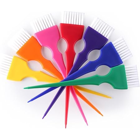 Amazon.com: PERFEHAIR Hair Dye Brush Kit Coloring Tint Applicator
