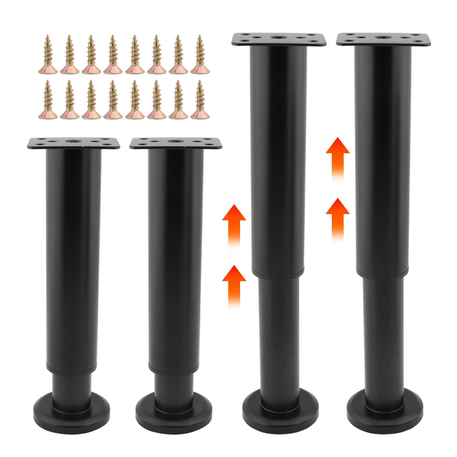 Pied canapé et support de lit rétractables pour un salon et une chambre modulables