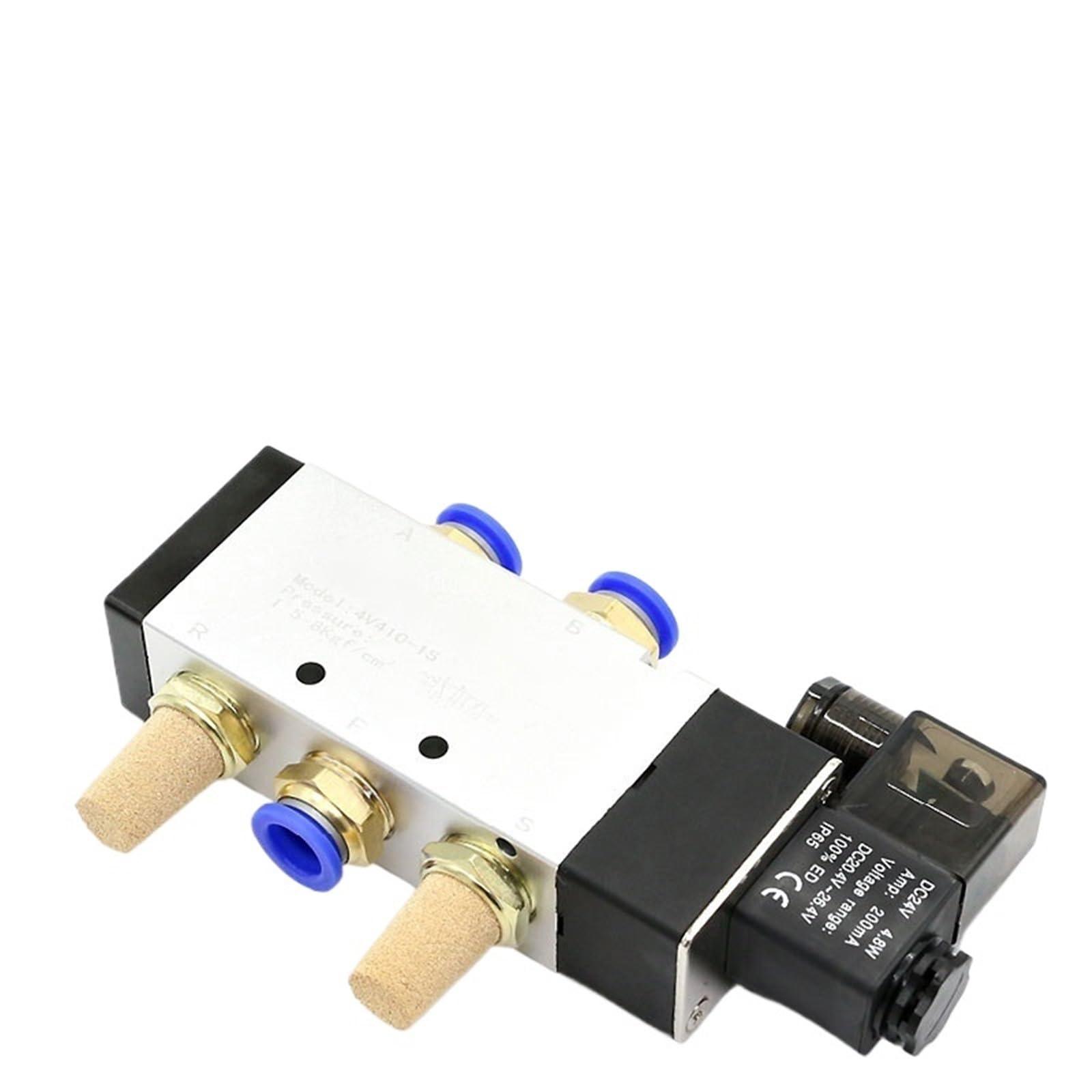 Électrovanne 5 voies 4V410-15 à bobine AC220V pour un contrôle précis