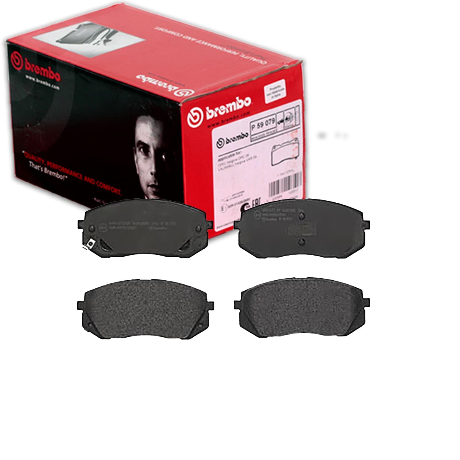 Brembo P30039 Front Disc Brake Pad - Set of 4