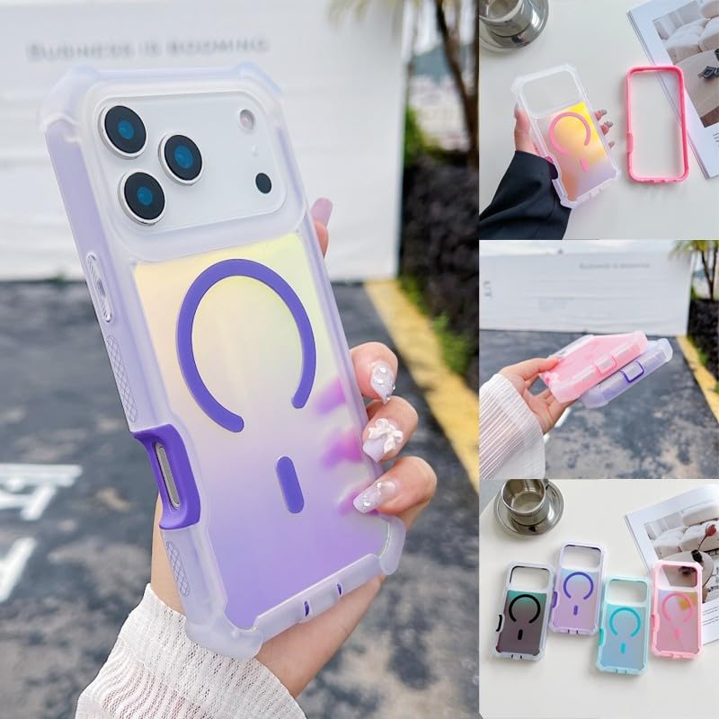 Coque iPhone 17e silicone bleu et vert ideale pour vos deplacements