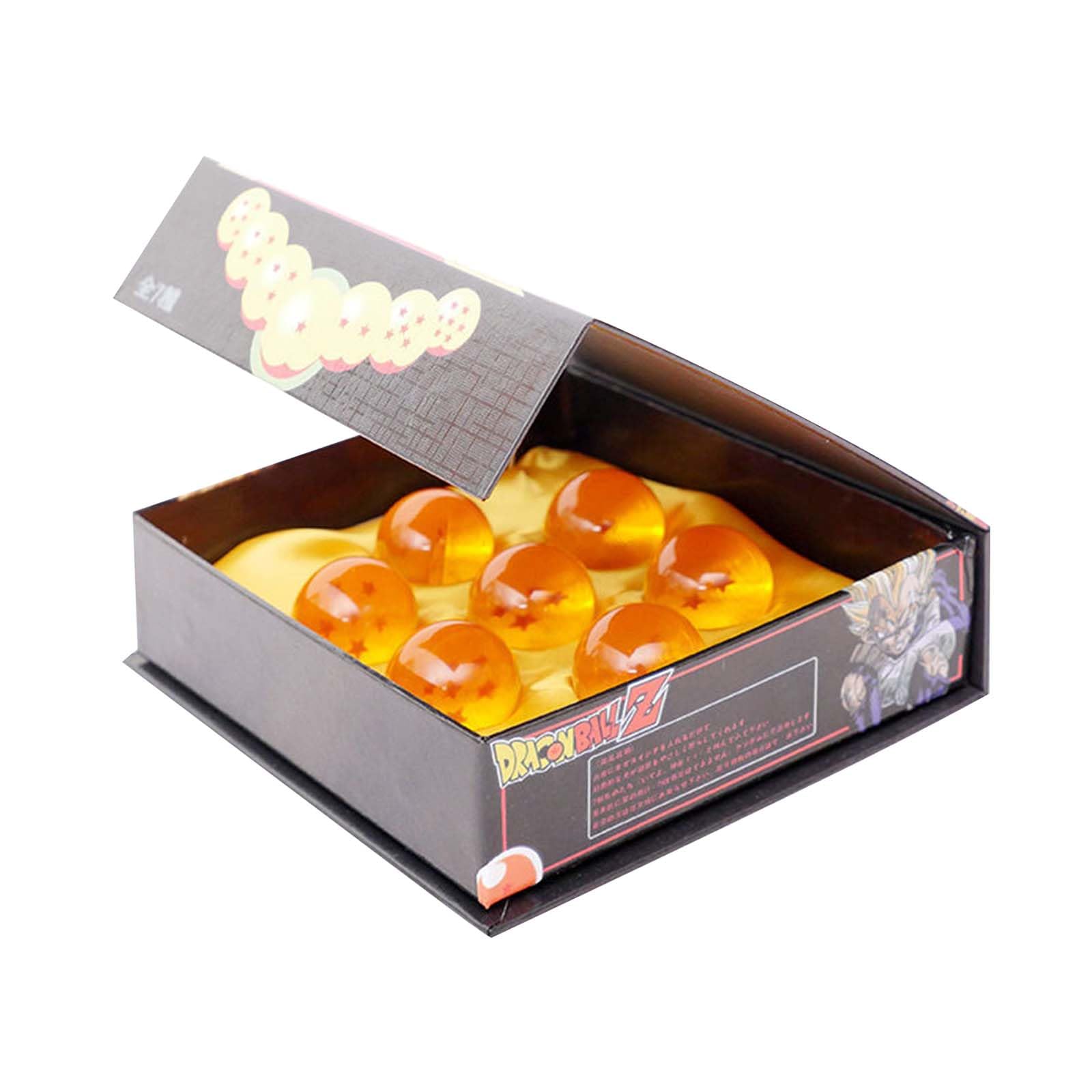 HSHHOOM Set de 7 Bolas del Dragón, 7PCS Dragon Bola de Cristal 1 a 7 Estrellas con Caja de Regalo, Dragon Bola Diámetro 4.3cm, Decoración del Hogar Fiestas y Regalos para Niños y Fans del Anime — view 7
