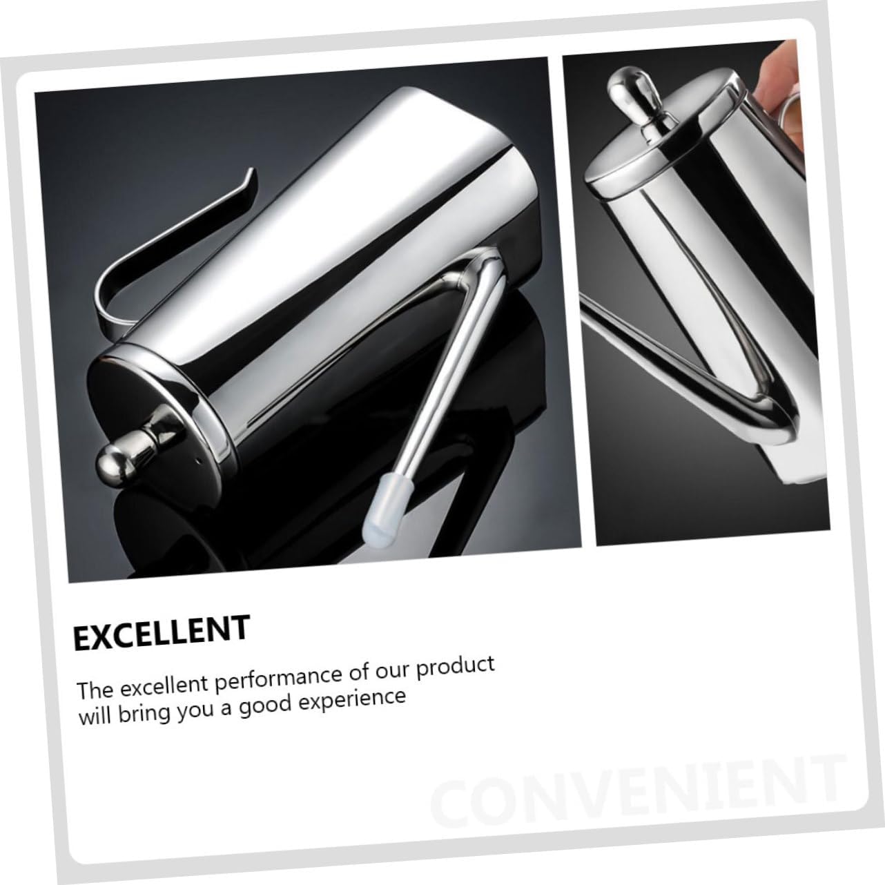 Oil Dispenser Sprayer Stainless Steel Oil Pot for Kitchen Outdoor Easy to Clean