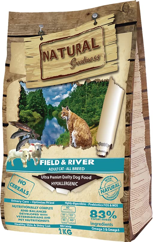 Natural Greatness Field & River | Ultra Premium Quality | dla kotów 2 kg