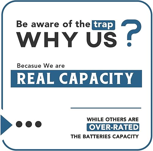 Miniatura 8 de LiFePO4 - Batería de litio de 12 V 45 Ah fosfato de hierro con BMS de 50 A integrado, batería de más de 5000 ciclos de vida, batería recargable de