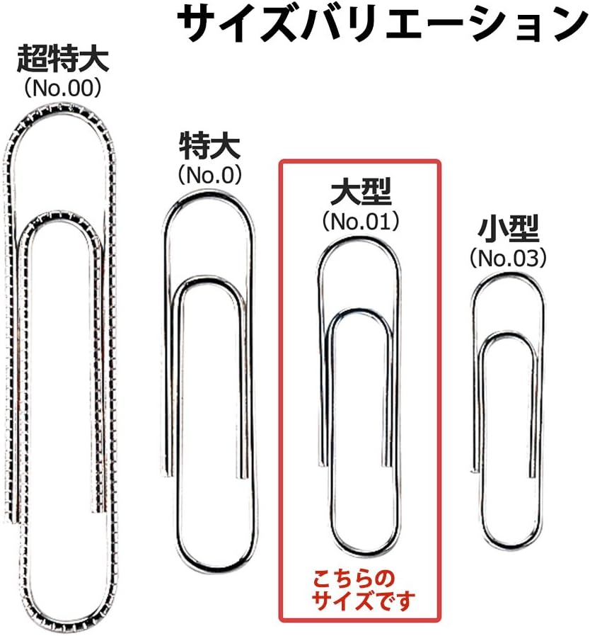 PLUS() Zem Clips, No. 1CP-305, Pack of 1000, Silver, Iron, Nickel Plated