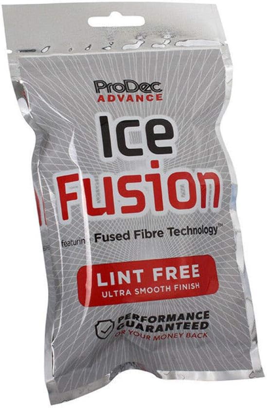 4 inch Twin Pack Medium Pile Ice Fusion Mini Paint Rollers for an Ultra-Smooth Finish Painting with Emulsion and Satin Paints on Interior Walls, Ceilings, Wood and Metal, 4"