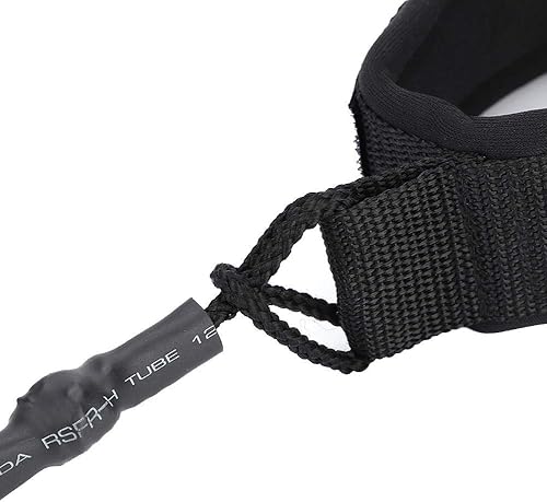 Miniatura 7 de Wbestexercises - Correa de remo para jóvenes, cuerda de pierna en espiral de 0.197 pulgadas, repuesto de repuesto para tabla de surf (amarillo)