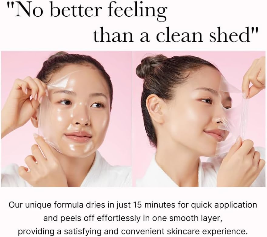 medicube Wrapping Mask Collagen Overnight Peel Off Facial Mask | Elasticity & Hydration Care For Firmer-Looking, Radiant Skin | Hydrolyzed Collagen For Glowing Skin | Korean Skin Care, 2.53 fl.oz - View 8