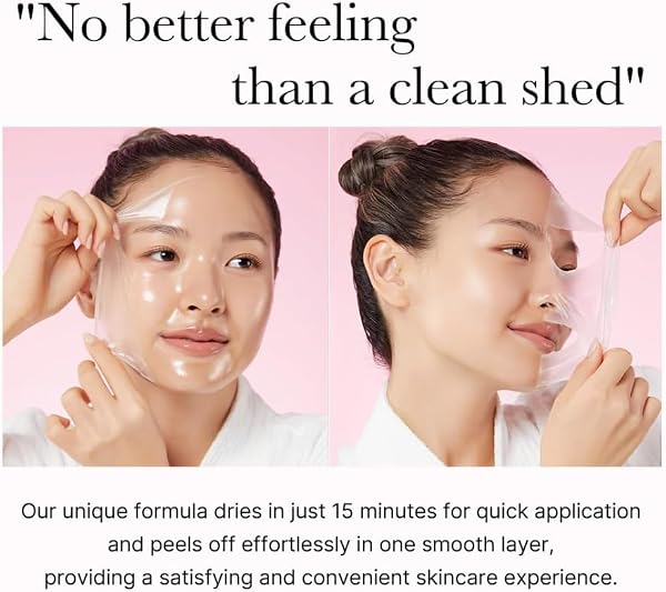 Medicube Collagen Overnight Wrapping Peel Off Facial Mask Pack - Elasticity & Hydration Care, Reduces Sagging & Dullness - Hydrolyzed Collagen For Glowing Skin - Korean Skin Care, 75ml, 2.53 fl.oz - 5