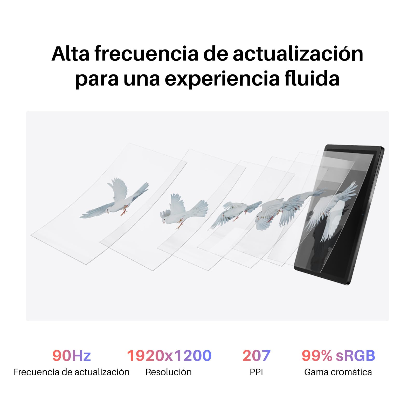 HUION Kamvas Slate 11 Tableta Gráfica Independiente con Pantalla, Lápiz H-Pencil, Android 14, 8GB+128GB WiFi, Batería de 8000mAh, No Requiere PC 10.95 Pulgadas, Resolución 2K, Refresco de 90Hz