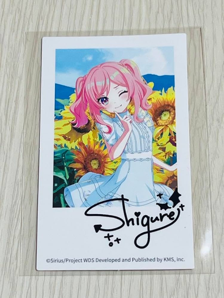 ユメステ　ワールドダイスター　筆島しぐれ　まとめ売り Amazon.co.jp: 筆島 しぐれ 限定インスタントフォト風カード