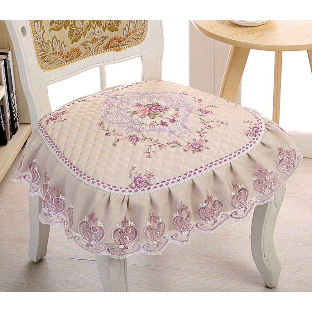 Coussin d'assise pour cuisine matelassé contre les chaises dures