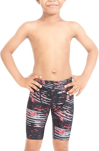 PIQIDIG Traje de baño sólido de secado rápido, pantalones cortos de natación deportivos UPF 50+ con protección solar