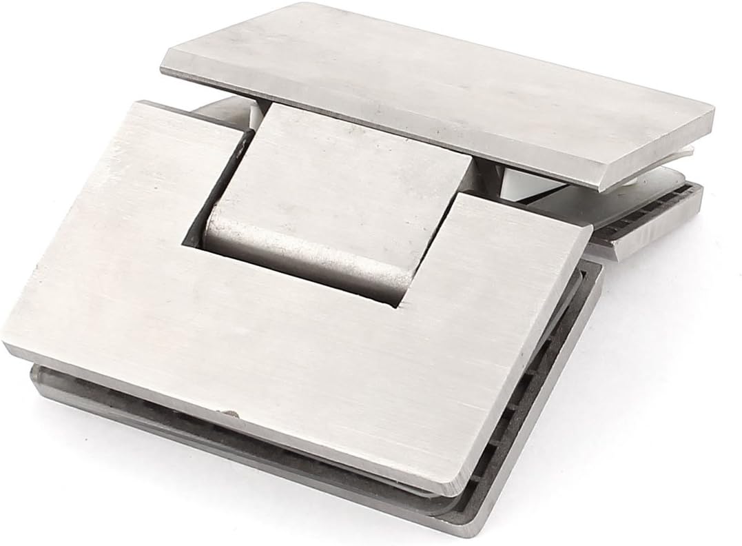 11mm Thick Fall Protection 135 Degree 304 Stainless Steel Bathroom Glass Clip Safety Clips Support