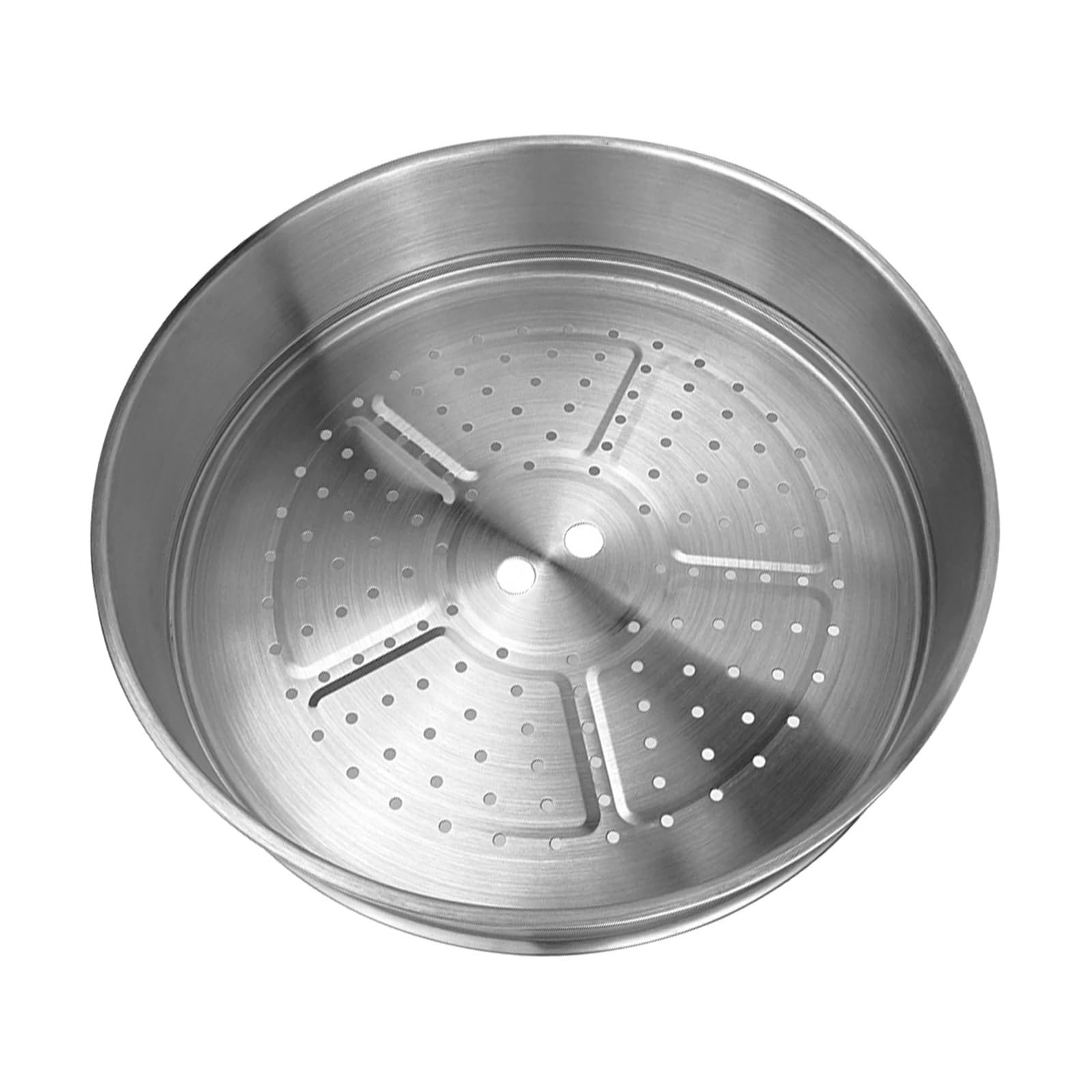 Cestello for la cottura a vapore in acciaio inox for verdure, pesce, carne, altri alimenti e uova sode. Vassoio antiaderente facile da pulire, ideale for cucina di casa(30cm)