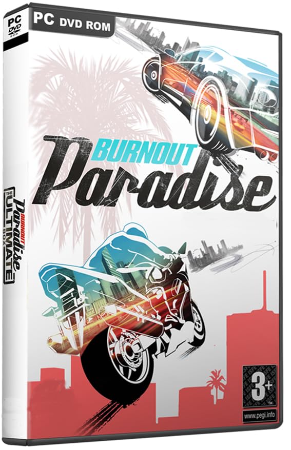 Burnout Paradise The ultimate Box Pc Game DVD For Windows With DVD Box | Open World Racing Game-image-47