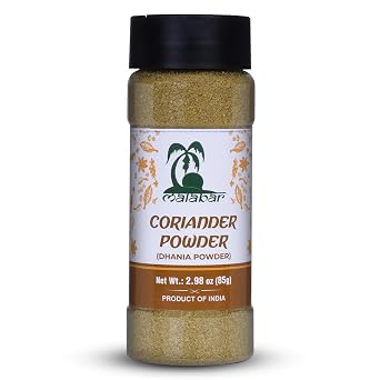 Malabar Coriander Powder Indian Dhania Spice 3 oz 85 g  All Natural | Vegan | No Colors | Gluten Friendly | Indian Origin