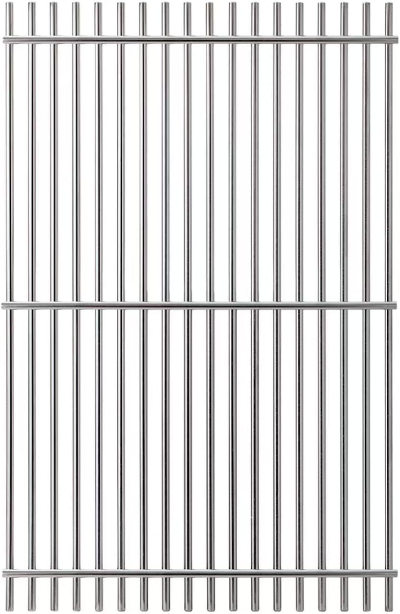 2 Pc 19.5" Stainless Steel Cooking Grates for Weber Genesis 300 Series,Genesis E310 E320 E330 S310 S320 S330 EP310 EP320 EP330 Gas Grill, Cooking Grids Grates Replacement for Weber 7528/7524