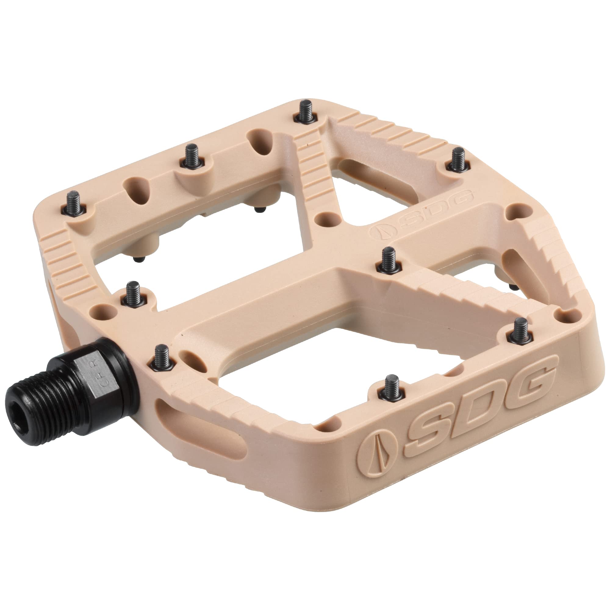 SDG Components Comp Pedale Piattaforma Mountain Bike - Nylon Composito 9/16" Cr-Mo Mandrino