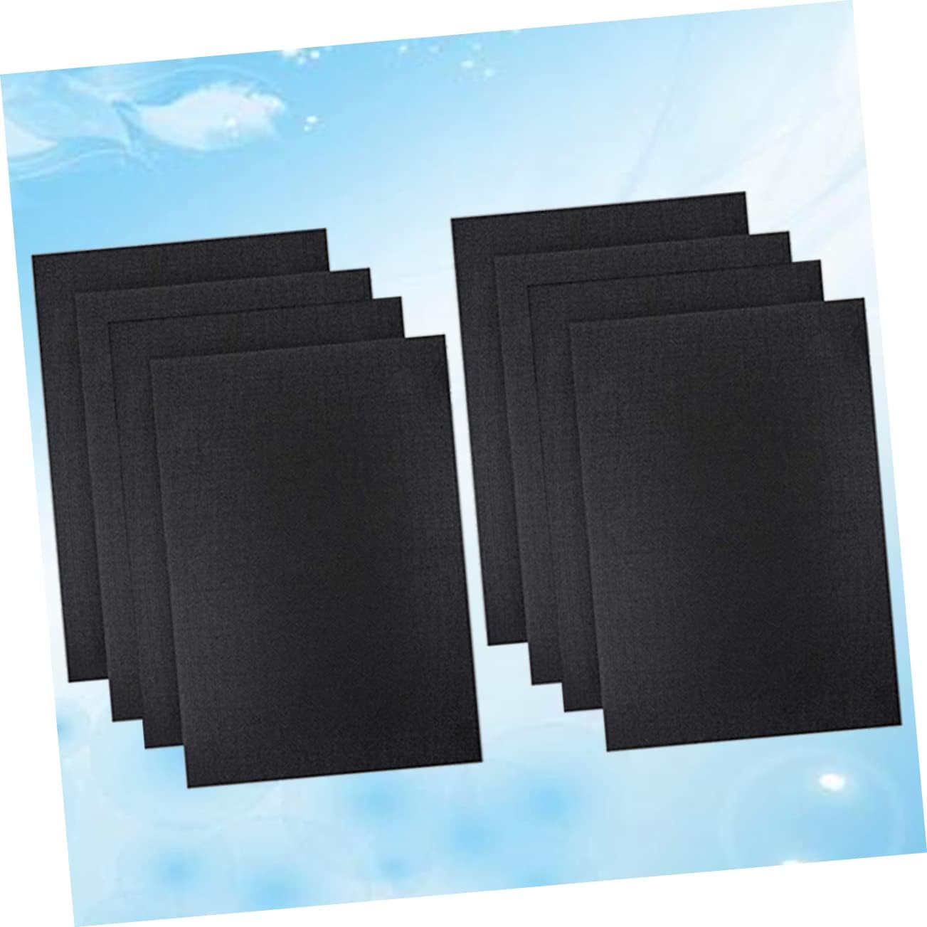Gadpiparty 11CT Cotton Cross-Stitch Fabric Canvas 8PCS for DIY Embroidery Projects for Beginners and Needlework Enthusiasts