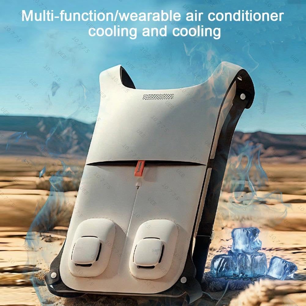 Cooling Vest Multifunctional Semiconductor Refrigeration - Ice Vest A Portable Cooling Essential for Outdoor Work and Sports Adjustable Design Battery Powered Unisex Breathable Cooling Solution