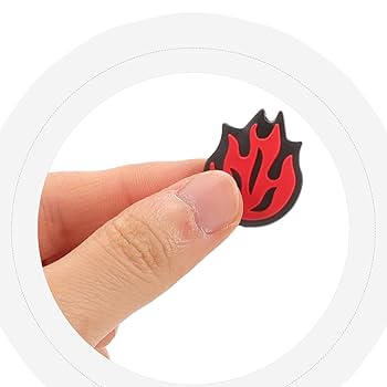 NEW* LOT OF 2 "RED ROSE" PRINCE VIBRATION DAMPENERS FOR TENNIS RACQUETS