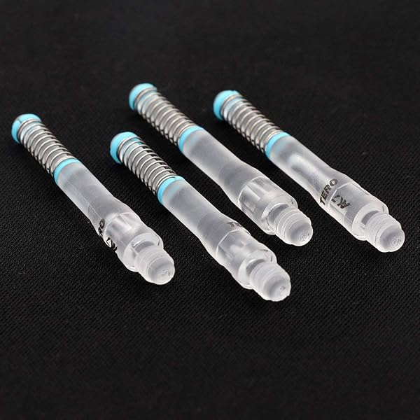 CUESOUL TERO AK7 Tiges de fléchettes à Ressort intégré télescopique, Lot de 4 pièces - 3