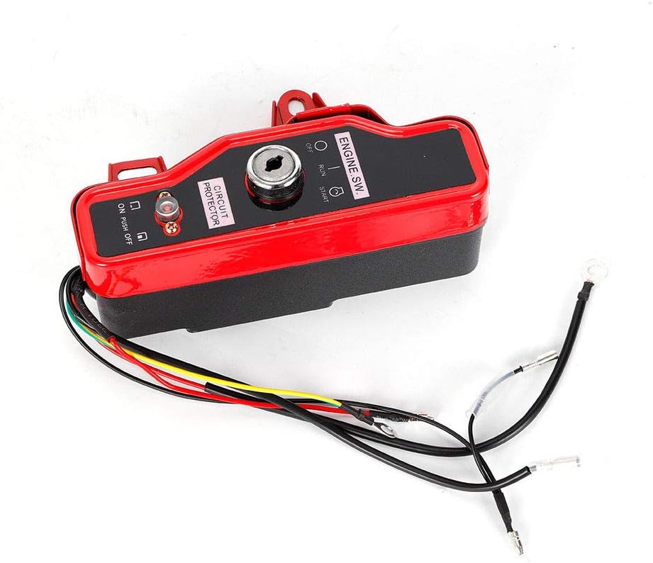 Electric Start Motor Kit Flywheel Fan Cover Key Switch Coil Ignition Box For Honda GX160 5.5HP GX200 6.5HP