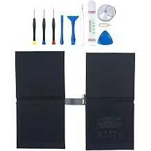 A1754 Battery Compatible with iPad Pro 12.9 2017 2nd Gen A1821 A1671 A1670 with Tools Kit 3.77V 40.72Whr