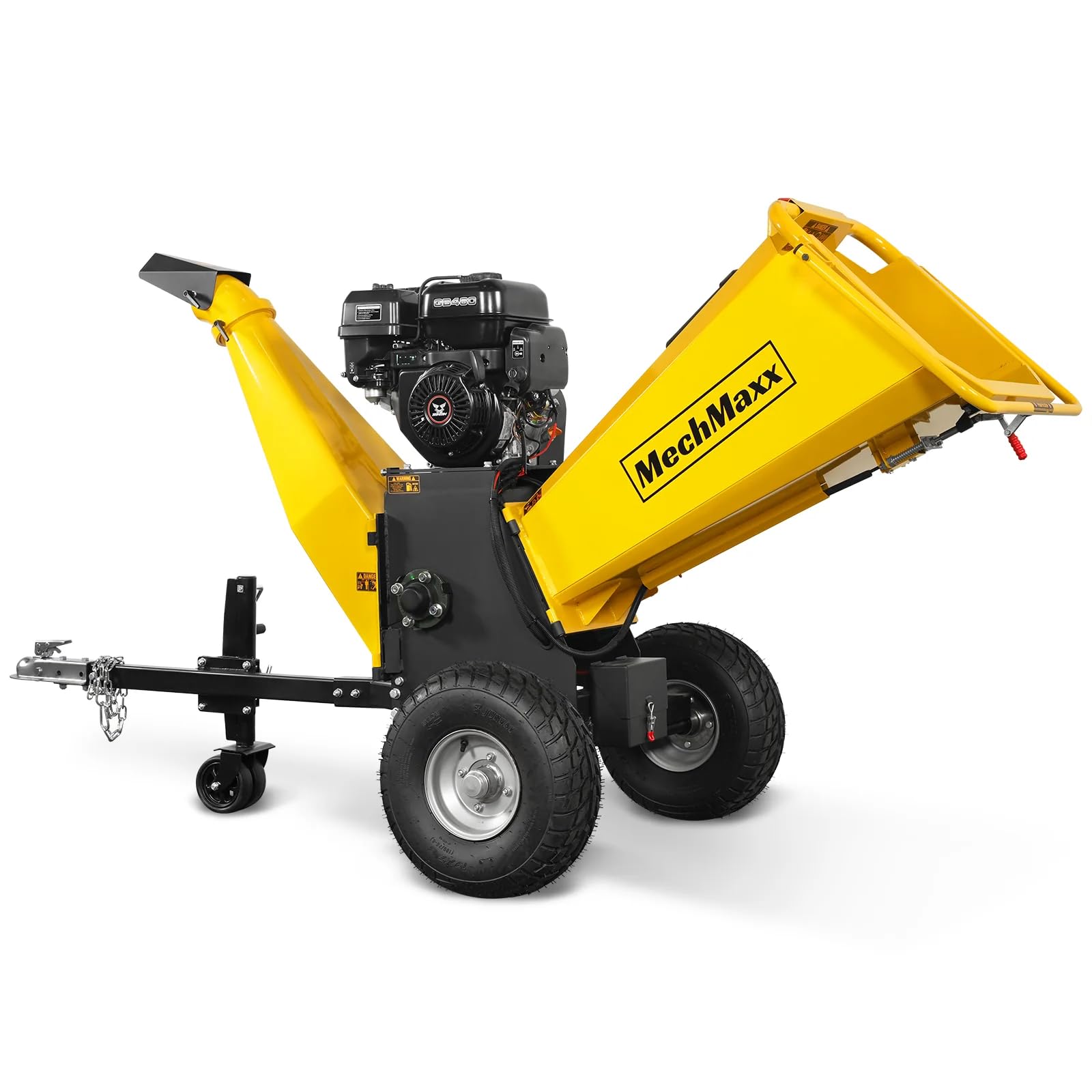 MechMaxx 6 inch Gas Powered Wood Chipper
