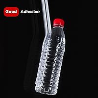 Vista 5 de Protector de esquina transparente de 20 pies con 4 esquinas, protector de esquina a prueba de bebés, protector de esquinas para muebles