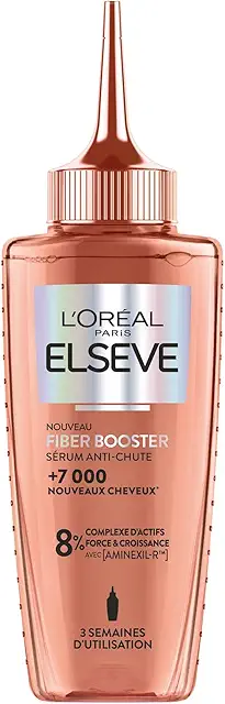 Sérum Anti-Chute L'Oréal Paris Fiber Booster - Minoxidil Cheveux Femme - 102 ml