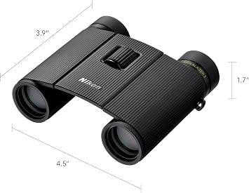 Nikon Trailblazer II 8x25 | Ultra-Compact Waterproof and Fogproof Travel Binoculars with Multilayer-Coated Optics and Rubber-Armored Body