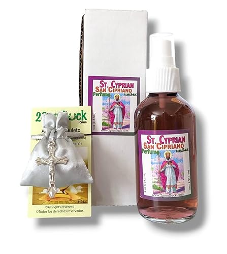 Victoria Rey Perfume San Cipriano con feromonas y amuleto para rituales y magia - Perfume Con Feromonas & Amuleto, San Cipriano, Para Rituales Y