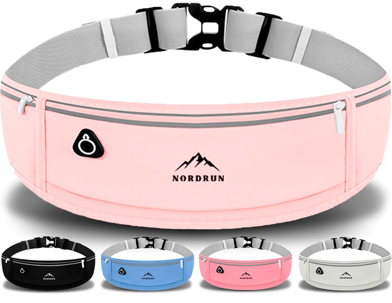Adjustable and Waterproof Running Belt Suitable for All Phones | Running Belts for Women and Men | Phone Holder for Running | Sporty Waist Bag