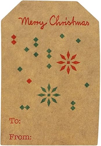 Miniatura 6 de Etiquetas adhesivas de papel kraft natural para el hogar para las fiestas, etiquetas de 2 x 3 pulgadas, rollo de 100 unidades, etiquetas rústicas