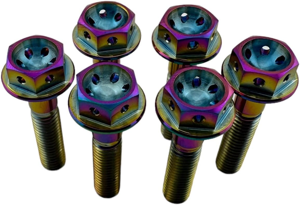 Titanium Clutch Cover Bolts for Polaris P22 Primary Clutch