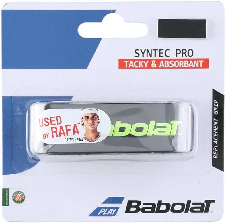 Unisex's Syntec Pro X 1 Racket Accesories, Black/Yellow, One Size
