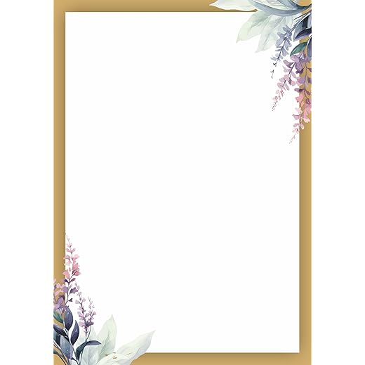 Sris Letter Head A4 Multicolour 20 Sheets