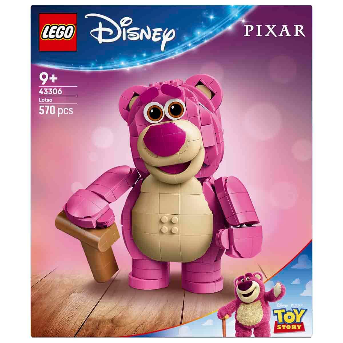 LEGO ǀ Disney ve Pixar Oyuncak Hikayesi Yumuş 43306-9 Yaş ve Üzeri Çocuklar için Yaratıcı Oyuncak Ayıcık Modeli Yapım Seti (570 Parça)