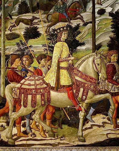Affiche toile Benozzo Gozzoli pour décoration murale élégante de salon