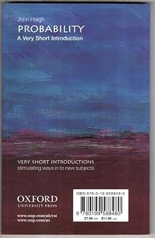 Probability: A Very Short Introduction