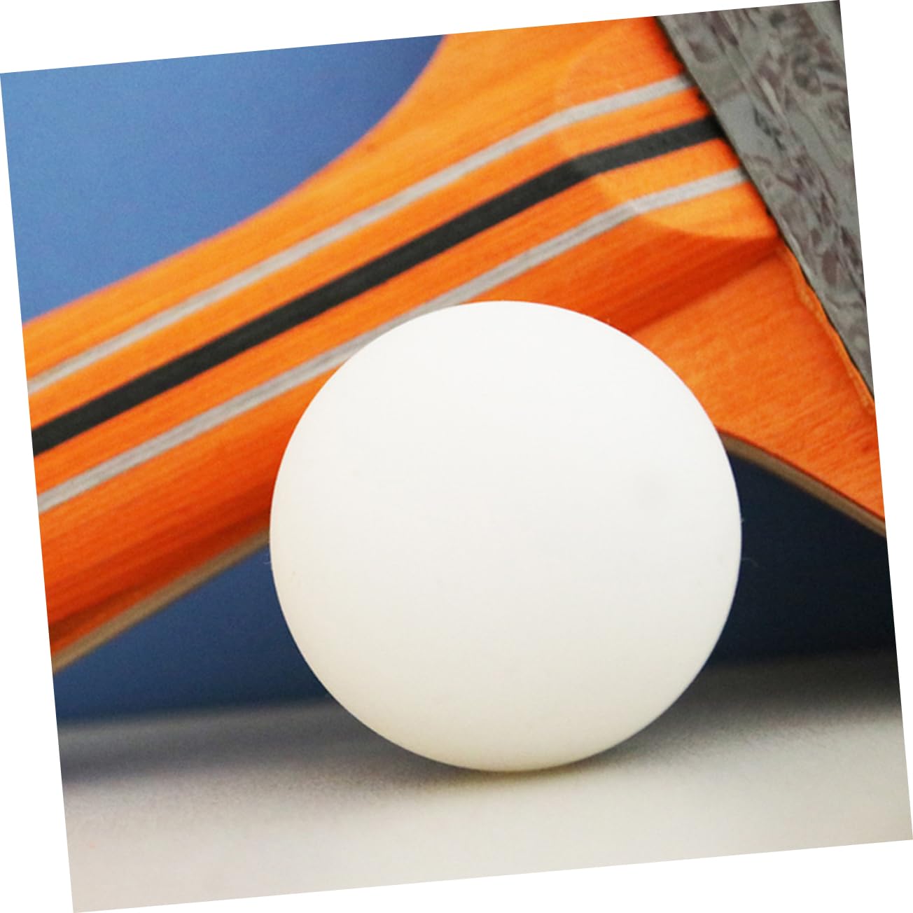 TOYANDONA Balones de Ping Pong de Entrenamiento 100 Piezas PVC Blanco