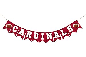 Cardinals Football Banner | Cardstock Football Banner