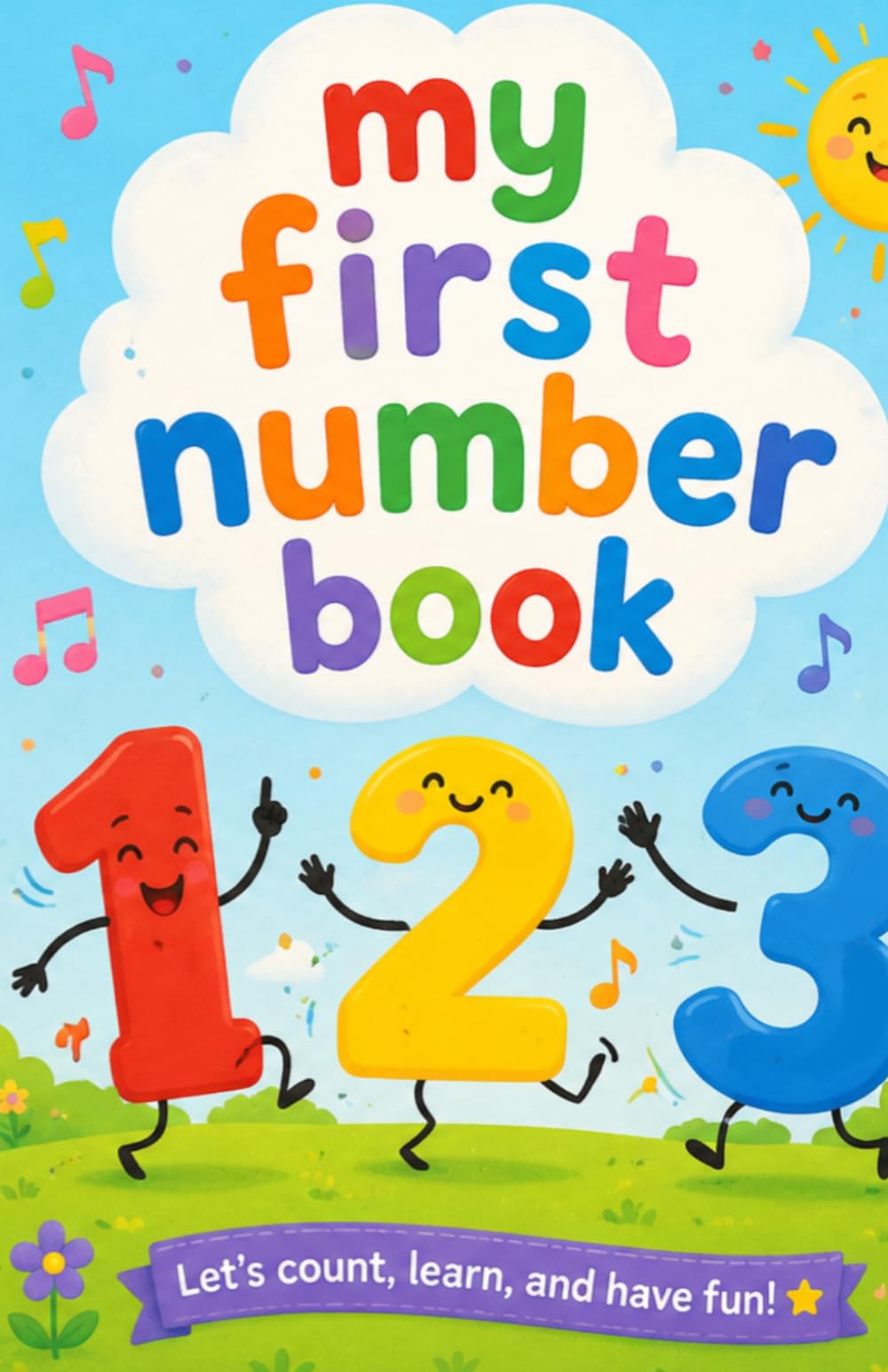 My First number book: let's count, little learners