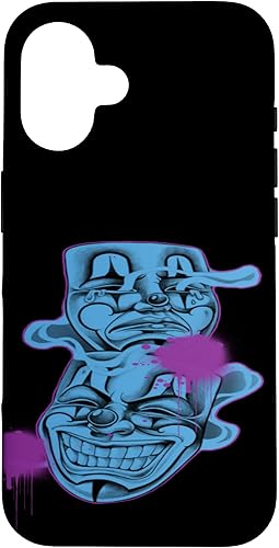 Funda para iPhone 16 SMILE NOW CRY LATER OLD SCHOOL LOWRIDER CHOLOS CHOLAS CHOLO