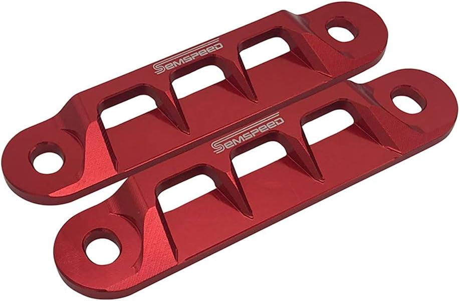 SemspeedYamaha XMAX 300 AEROX NVX 155 Motorcycle Accessories CNC Aluminum Alloy Front Fender Bracket. (Red, Nvx/Aerox)